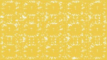 Bright yellow textured background. Randomly distributed white abstract geometric shapes. Creates a grunge or vintage effect. Abstract and dynamic design. High-energy, textured effect. vector