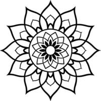 Sacred Lines Mandala vector