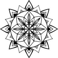 Mindful Balance Mandala vector