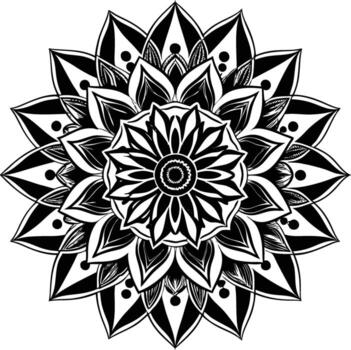 celestial eco mandala vector