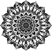 Sacred Serenity Mandala vector