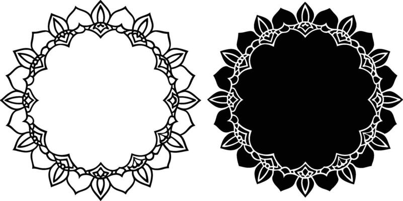 Mystic Borders Mandala Frames