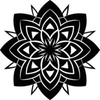 Zen Oasis Mandala Patterns vector