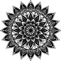 Galaxy Gateway Mandala vector