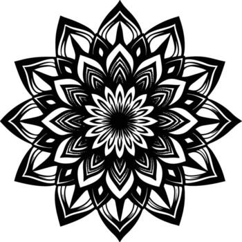 Pristine Mandala Patterns vector