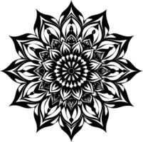 Twilight Essence Mandala vector