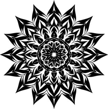 Patterned Path Mandalas vector