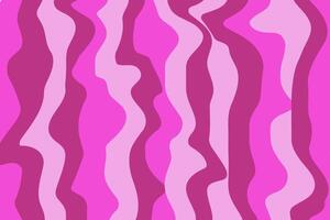 Pink Monochromatic Wavy Abstract Pattern vector