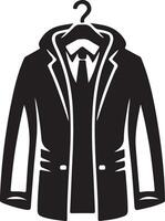 Man Coat Art vector