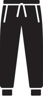 Jeans icon isolated vector