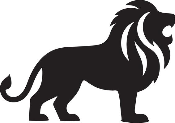 High Quality Roaring Lion Art for Designers