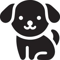 Playful Dog Silhouette Graphics for Sale vector