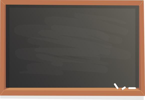 Empty blackboard with chalk, perfect for educational concepts, ideal for students, teachers, and professionals seeking inspiration, creativity, or solutions