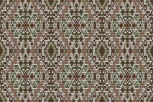 Sadu seamless pattern on white background,abstract background,geometric ethnic oriental pattern vector