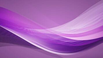 Purple lilac background silk backdrop wave abstract digital geometric gradient noise cloth pastel color fabric. Wavy liquid fluid texture 3D animation motion fluttering material wallpaper design video