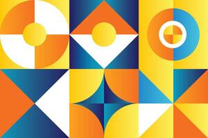 Background abstract geometric in many shapes vector