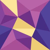 Multicolor background art in geometric shape vector