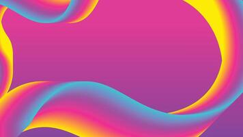 art of abstract wave mix color background perfect for design vector