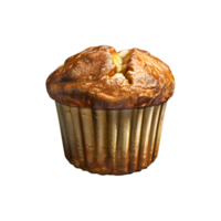 Tasty Muffin Illustration on Transparent Background png