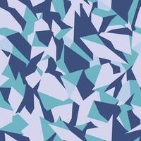 Abstract ice stones. Icy mishmash. Winter colors, snow groats. Geometric seamless background, with triangle, diamond pattern wallpaper design vector
