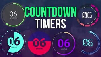 Countdown Timers Kit motion_graphic