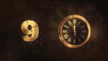 New Year Countdown motion_graphic