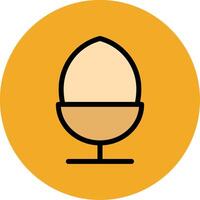 Egg Colorful Icon vector