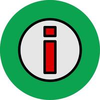 Information Colorful Icon vector