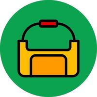 Tool Box Colorful Icon vector
