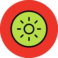 Kiwi Colorful Icon vector