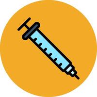 Injection Colorful Icon vector