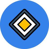 Priority Colorful Icon vector