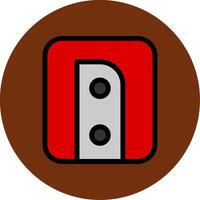 Sharpener Colorful Icon vector