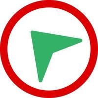 Navigation Colorful Icon vector