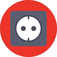 Socket Colorful Icon vector