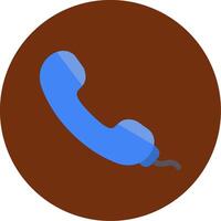 Telephone Colorful Icon vector