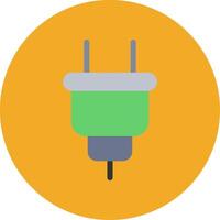 Plug Colorful Icon vector