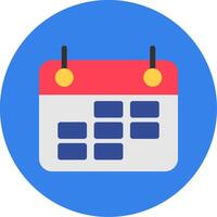 Calendar Colorful Icon vector