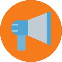 Mega Phone Colorful Icon vector