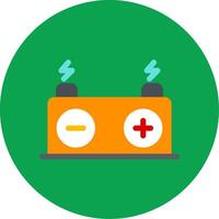 Accumulator Colorful Icon vector