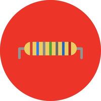 Resistor Colorful Icon vector