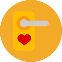 Doorknobe Colorful Icon vector