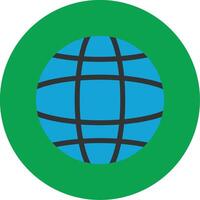 Global Colorful Icon vector