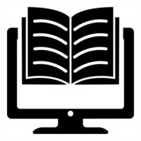 e-learning and online icon concept vector