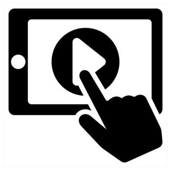 tutorial and learning icon concept vector