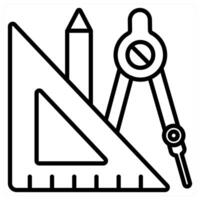 geometry and shapes icon concept vector