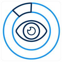 Analytics and Big data icon concept vector