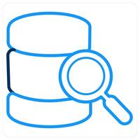 Audit and Big data icon concept vector