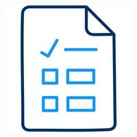 Database and Big data icon concept vector