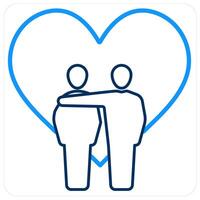 Support and Donation icon concept vector